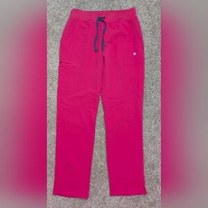 Figs Hot Pink Scrub Pants